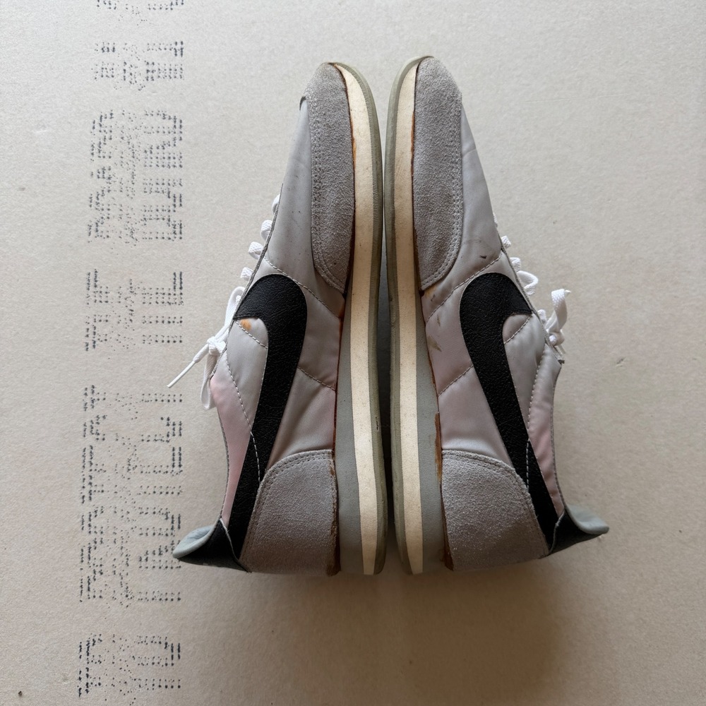 Vintage 80s Nike Waffle Trainer Sneakers Made In Korea